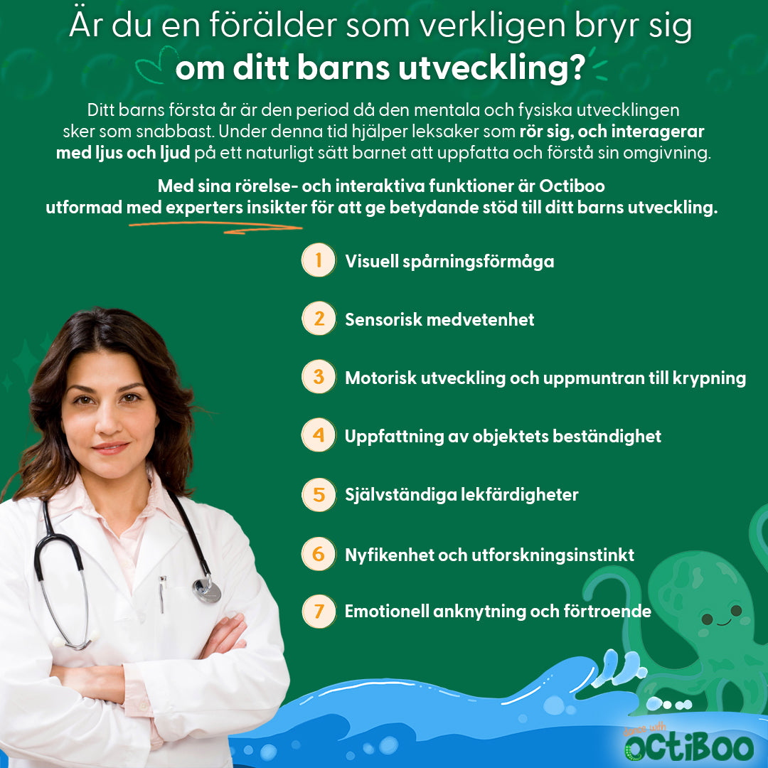 Octiboo® – Den dansande lek­kompisen